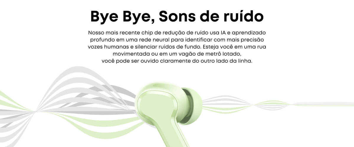 Fones Sem Fio Realme T110 - Loja Dellizn